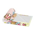 thumbnail image 4 of Hello Kitty Easter Eggs Blanket for Couch,Super Soft Cozy Blankets for Adults,Cute Small Fleece Blanket for Kids Boy Girls,40"x30", 4 of 4