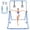 Blue(No Mat), variant on Kdymod Gymnastics Bar for Kid,Adjustable Height Kids Gymnastics Bar,Foldable Horizontal Junior Gymnastics Equipment Bar for Home Gym Pink