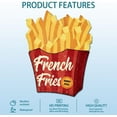 thumbnail image 2 of "French Fries" Vintage Metal Tin Sign Retro French Fries Plaque Poster Sign Metal Wall Decorative Tin Signs for Home Restaurant Coffee Shop Club Bar Decoration, 2 of 7