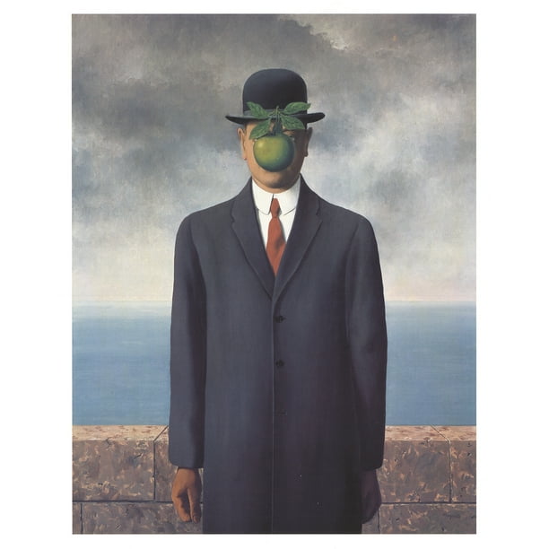 Rene MagritteSon of Man (Medium)2014 Poster Walmart