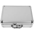 thumbnail image 3 of Aluminum Alloy Briefcase Hard Storage Case Briefcase for Instrument Storage, 3 of 5
