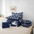 thumbnail image 6 of Castle Fairy Adults Female Men Soccer Print Twin Bedding Sets 7-Piece,Sport Football Theme Bedding Comforter Set Microfiber,Ball Gamer Breathable Sheet Sets,Ultra Soft Home Decor,Reversible, 6 of 8