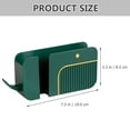 thumbnail image 6 of TAILTOSS Phone Wall Holder 2Pcs Wall Mounted Green ABS Plastic Remote Control Storage 7.47x3.34x1.65in, 6 of 8