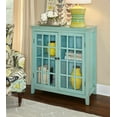 thumbnail image 3 of Linon Home Decor Largo Antique Double Door Cabinet, Multiple Colors, 3 of 4