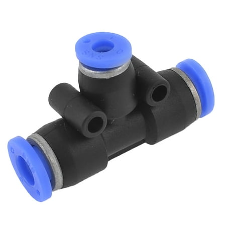 

6mm to 4mm Push In Pneumatic T Joint Connector Quick Adapter Fitting