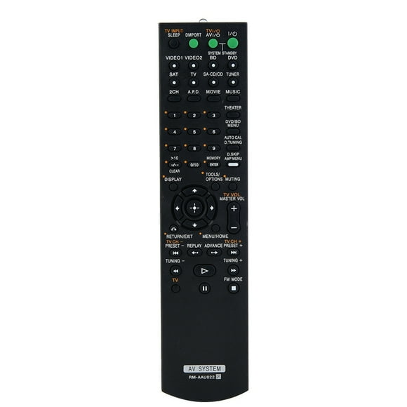 ZOUSSIQI Remote Control Controller Replacement for Sony RM-AAU022 AV Receiver System TV EL225#28985