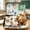 Coffee, variant on First Day Of School Gift, TOUMENY Pocket Bear In Tin Box Mini Plush, Compact Portable Keepsake Bear for Kids Nervous First Day at School, Brown