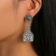 thumbnail image 5 of Xiao Hua Pendientes colgantes de estilo retro, nuevos y únicos, para mujer, estilo étnico bohemio, vintage (plateados)., 5 of 5