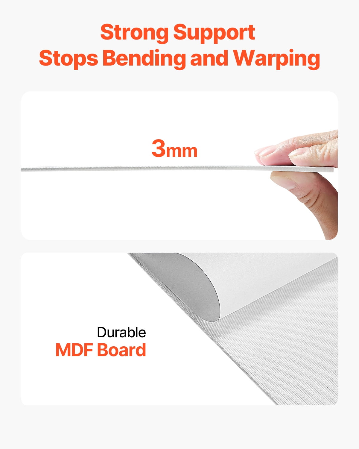 VEVOR Canvas Boards for Painting, 8 x 10 Inch White Canvases for Painting, 24 Pack Painting Canvas Panels for Sketching, Acrylic and Oil Painting, Watercolor, Paint Canvas for Kids and Professionals