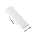 thumbnail image 2 of Hole Free Paste Hook Strong Adhesive ABS Wall Hanger Household Collapsible Coat Wall Hook, 2 of 8