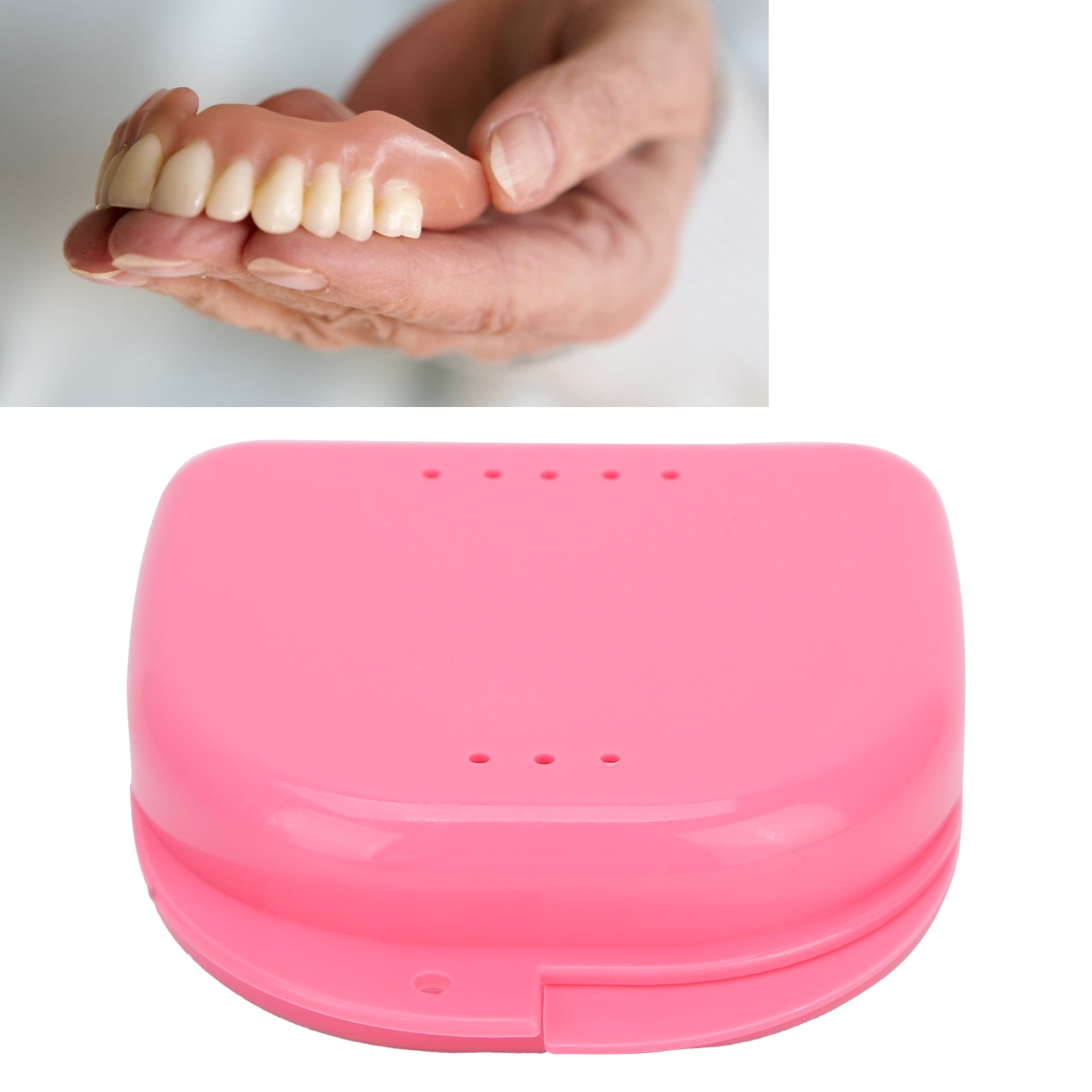 OTVIAP Retainer Box,Plastic Retainer Box Orthodontic Retainer Portable