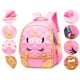 thumbnail image 3 of Mochila escolar Moonmo Cute Unicorn Face Pink para niñas, 3 of 7