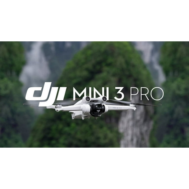 DJI Mini 3 Pro Camera Drone Quadcopter + RC Smart Controller (With Screen),  4K/60fps Video, 48MP Photo, 34min Flight Time, Tri-Directional Obstacle