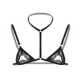 thumbnail image 2 of Men's three-point transparent bra sexy underwear lace pure desire bed pajamas, 2 of 6
