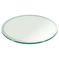 thumbnail image 1 of 36" Inch Round Glass Table Top 3/8" Thick Tempered Beveled Edge by Fab Glass and Mirror, 1 of 5