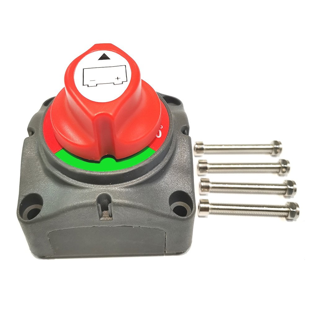 Master Battery Disconnect Switch Power Cut Off Switch for Marine Boat Car Motorcycle 1500A 48V Battery Isolator 