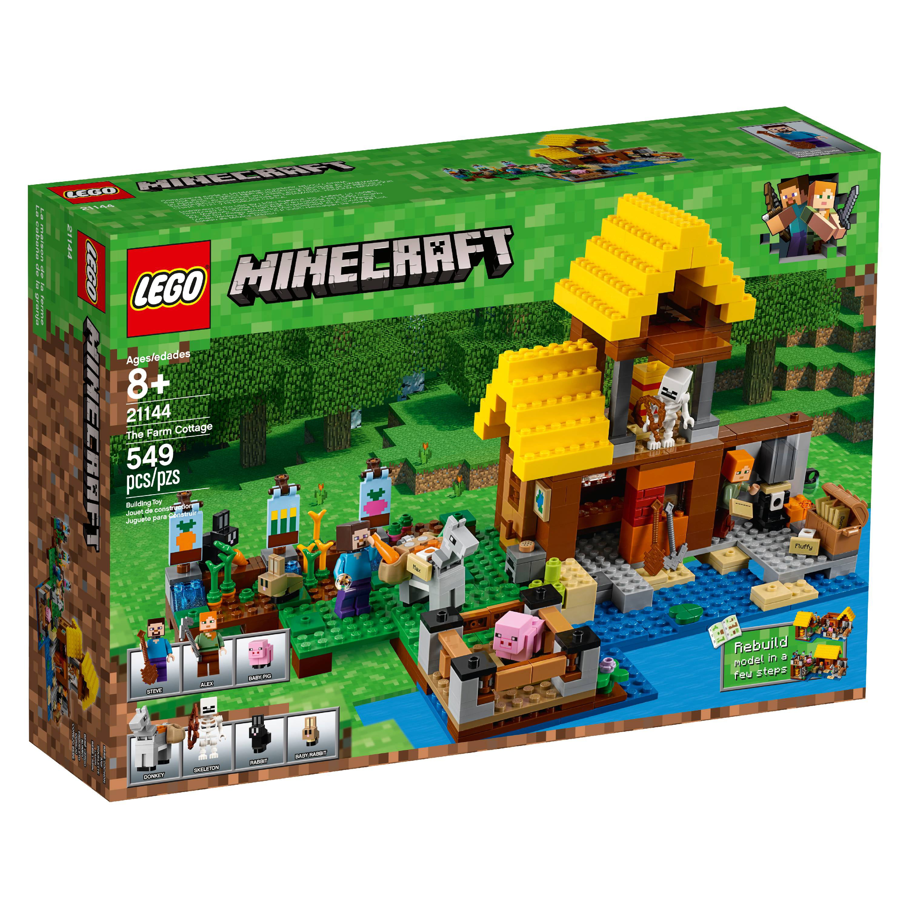 New Lego Minecraft STICKER SHEET ONLY for Lego set 21144 The Farm Cottage