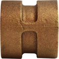 thumbnail image 1 of Midland Industries 43414 0.75 in. Extra Heavy Coupling, Bronze, 1 of 1