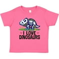 thumbnail image 3 of Inktastic Girl Dinosaur I Love Dinosaurs Girls Baby T-Shirt, 3 of 5