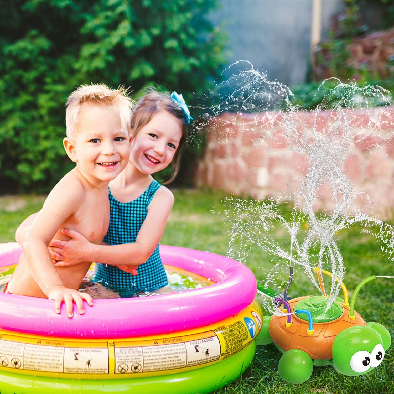Sprinkler Toys Garden Water Sprinklers Outdoor Summer Garden Water Toys Garden Sprinkler Turtle for Outdoor Family Activities Party Beach Kids Pets Walmart
