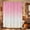 Pink, variant on Aqua Blue Ombre Ocean Waves Shower Curtain Set - Long 72" x 84" Washable Bathtub Curtain with 12 Hooks, Summer Sea Coastal Waterproof Fabric Stall Shower Curtains for Bathroom/Bathtub Décor