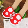 thumbnail image 3 of Zapatillas de felpa de plantas piraña Sailing Zapatillas divertidas de Super Mario Tamaño 30 cm, 3 of 5