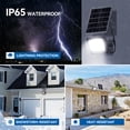 thumbnail image 6 of LANGY 30W Solar Outdoor Lights, 5000mAh Security Lights with Remote Control, Motion Sensor Lights, IP65 Waterproof Dusk to Dawn, Flood Wall Lights with 3 Modes for Parking Lot, Yard, Garage and Garden, 6 of 7