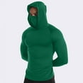 thumbnail image 2 of Miluxas Sun Protection Shirts for Men with Mask Fishing Blouses Lightweight Long Sleeve UV Rash Guard Cooling Hoodies Green XXXL(XXXL), 2 of 8