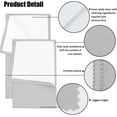 thumbnail image 6 of 2Pcs 4 Layers Jewelry Cleaning Cloth 2 Size Polishing Cloth for Sterling Silver Reusable Soft Jewelry Cleaning Cloth (Grey) Light Grey, 6 of 6