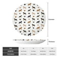 thumbnail image 2 of Honeii Labrador Retriever Dog Print Elegant Bone China Decorative Plate, Porcelain Plate,Art Crafts,Ceramic Ornaments for Home Office Wall Decor-8in, 2 of 6