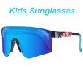 thumbnail image 4 of Gafas de sol deportivas con protección UV400 para niños y niñas, lentes de sol para exteriores, béisbol, Softball, ciclismo, Mtb, 4 of 5