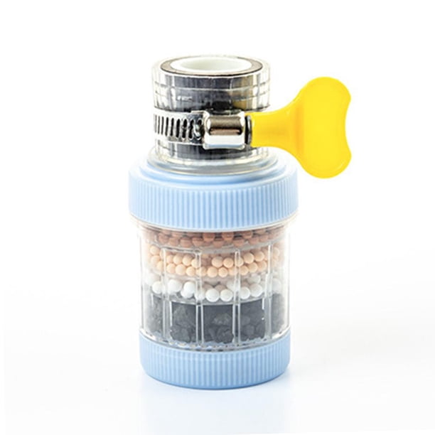 Filtro grifo de agua a prueba de salpicaduras boquilla accesorios para el hogar azul