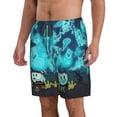 thumbnail image 2 of The Cuphead Show Season Men's Beach Shorts Swim Trunks Casual Quick Dry Board Shorts Swimwear with Mesh Lined and Pockets, 2 of 8