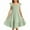 Light Green, variant on Girls Dress Dress Sleeveless Square Neck Ruffled Backless Short Casual Party Outfit Toddler Kids Clothing Playwear Birthday Party Wedding Dresses,Size 7-8 Years