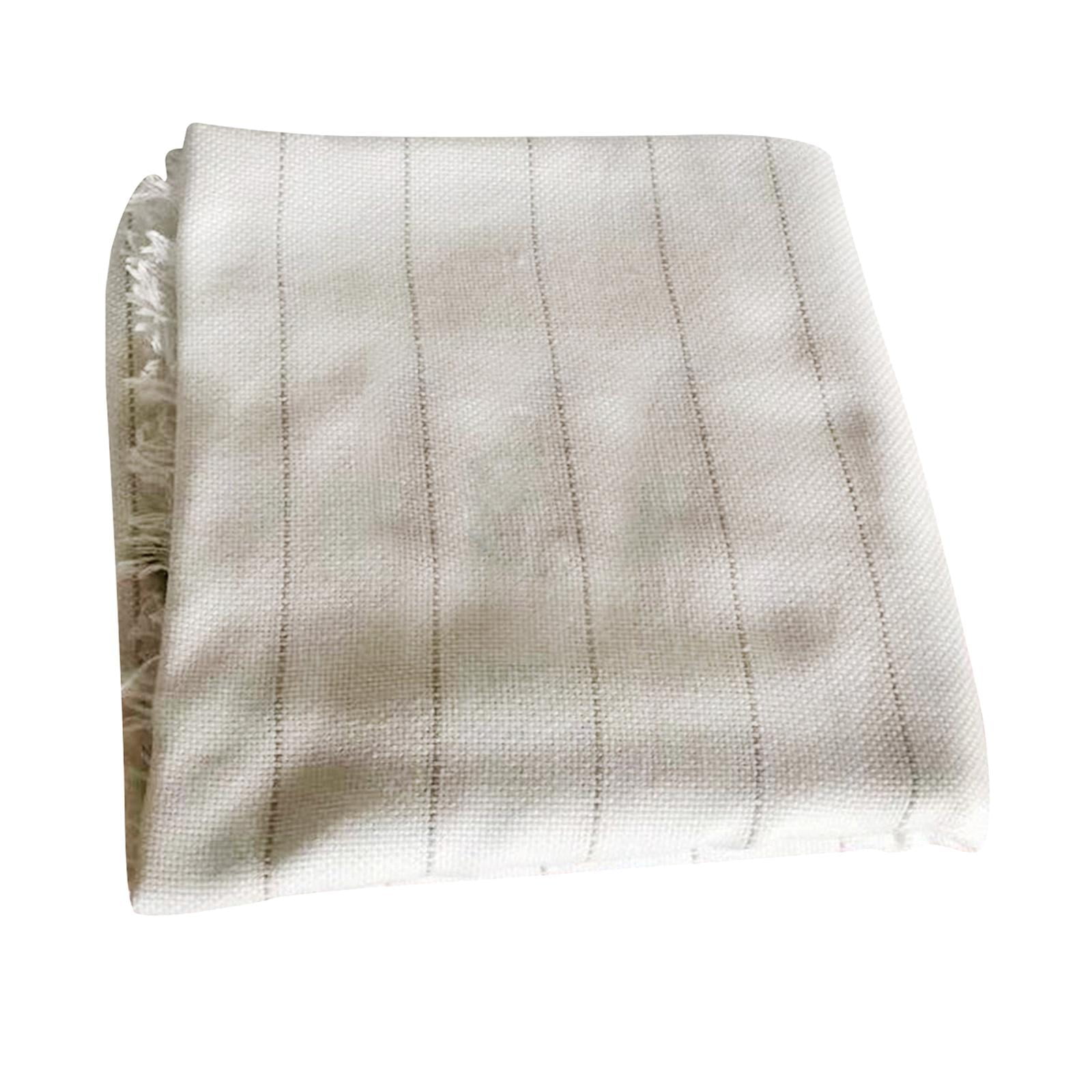 FVDPWYE Primary Tufting Cloth Large Size Backing Fabric for Tufting Tool Punch Pin Woven 2.1m x3.5m