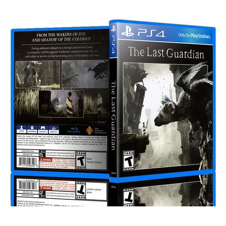 The Last Guardian - Replacement PS4 Cover and Case. NO GAME!!