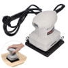 JST61101 200W Corded Electric Sander Square Orbital Sander Hand Sander 13500rpm Clip-On Self-Adhesive Sandpaper Machine for Woodwork Polish Finish Lacquer (EU)