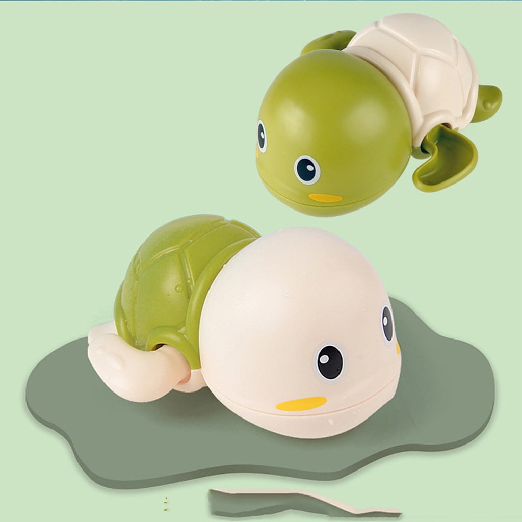Fridja Baby Bath Swimming Bath Pool Toy Cute Wind Up Turtle Animal Bath  Toys 