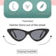 thumbnail image 2 of Women's Sunglasses Retro Cat Eye Sunglasses (2 Pieces - Yellow, Black)-9, 2 of 3
