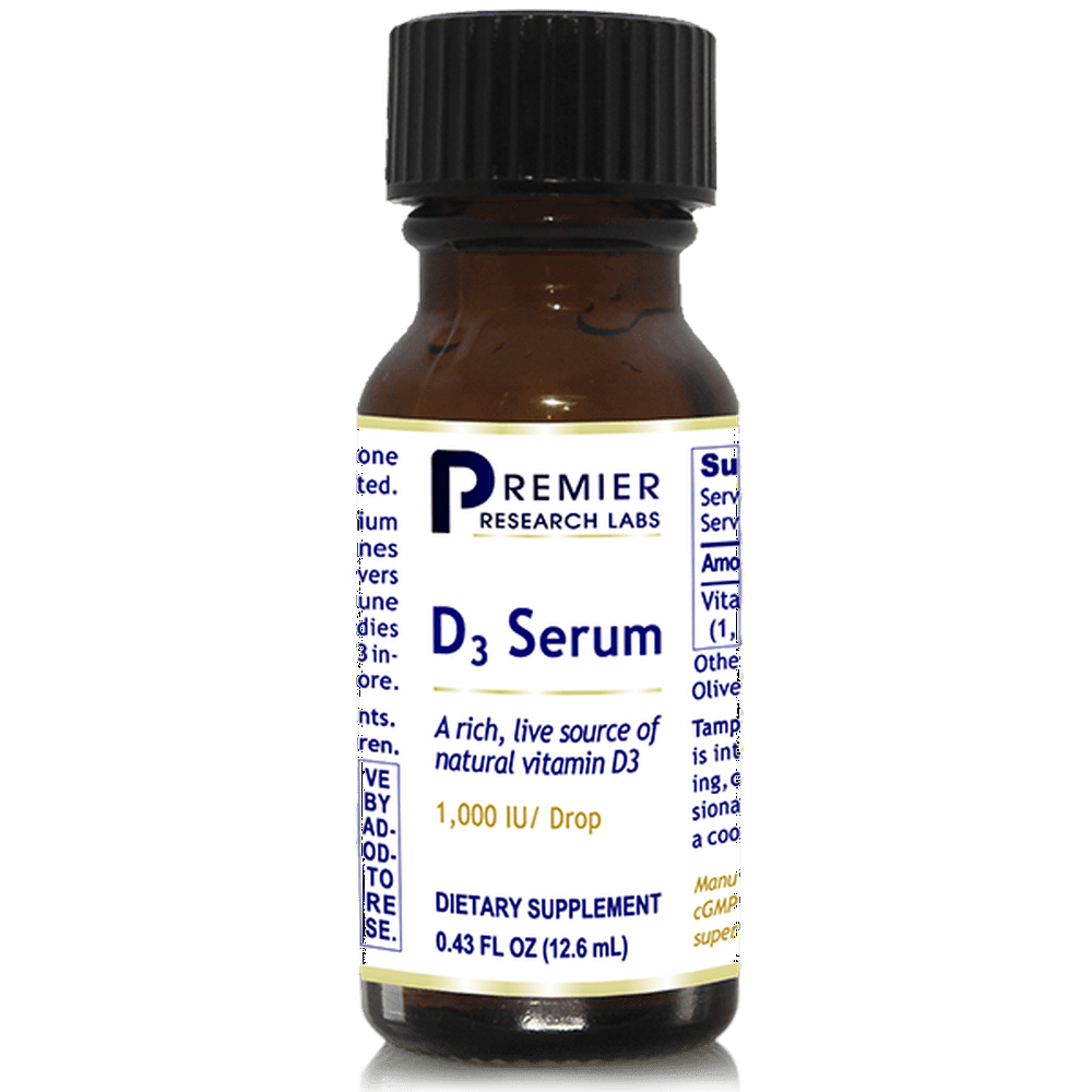 Premier Research Labs Vitamin D3 Serum .43 FL Oz 572,000 Total IU