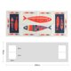 thumbnail image 4 of Refrigerador de Cubierta a Prueba de Polvo Refrigerador Congelador Cubierta Carro de Almacenamiento Estilo K, 4 of 8