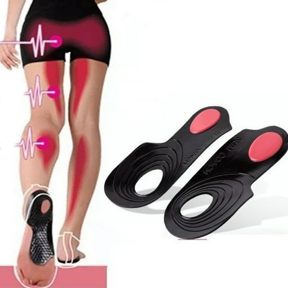 SPRING PARK Plantar Support Insoles Foot Orthotic Shoe for Men and Women Foot Running Athletic Gel Shoe Insoles Orthotic Insoles