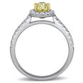 thumbnail image 4 of Everly Women's Diamond 14K Two-Tone Gold Engagement Ring, 4 of 8