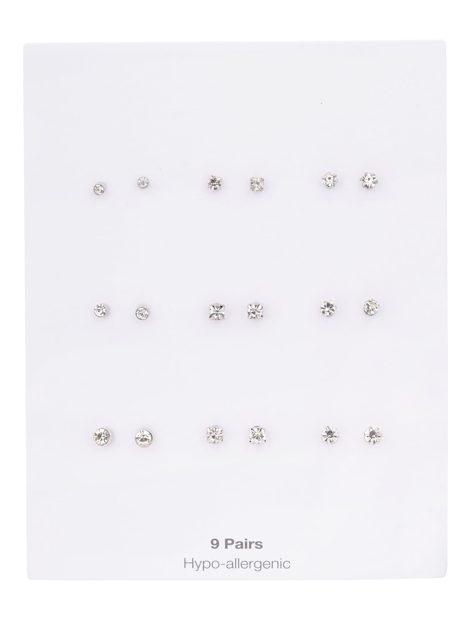 Tru Earring Kit Walmart Time And Tru Adult Women's Pair Gold Tone