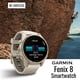 thumbnail image 2 of Paquete de relojes inteligentes GPS Garmin Fenix 8 de 43 mm (gris niebla y arenisca) con funda rígid, 2 of 7