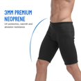 thumbnail image 2 of 3mm Neoprene Wetsuit Shorts Men's Swimming Trunks Diving Pants Water Sport Underwear Swimsuit Bottom, 2 of 5