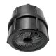 thumbnail image 3 of Limpiador de terminales de batería Herramienta manual universal Accesorios automotrices Poste de alambre de acero Negro 11mm, 3 of 9