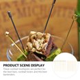 thumbnail image 4 of 20Pcs Stainless Steel Cocktail Picks Fruit Toothpicks Appetizer Drink Sticks, 4 of 8