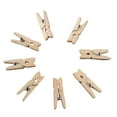 thumbnail image 4 of MRLESS Pack of 100 Mini Wooden Clothespins for Hanging Photos, Cards, Memos, Crafts, and Home Decor Display, 4 of 7