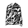 thumbnail image 2 of Logiee Leopard And Zebra 2 Print Men's Women Light Jacket Full Zip Sun Protection Hoodie Long Sleeve Sun Shirts for Men Hiking Fishing Zip Pockets-Medium, 2 of 8